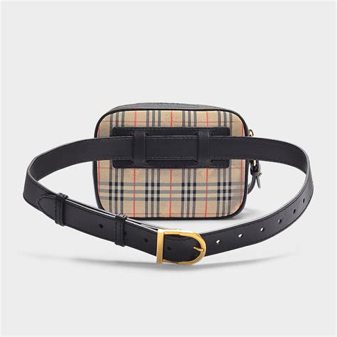 burberry mini bum bag|burberry small vintage check bag.